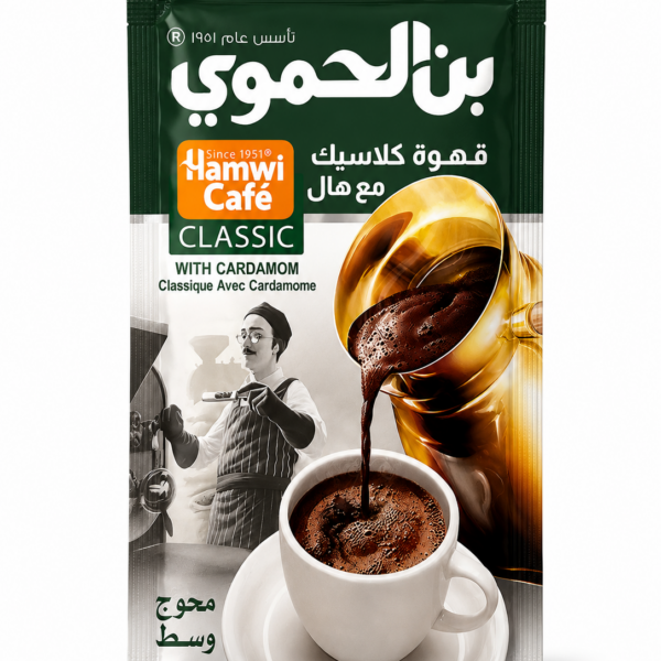 Kawa arabska z kardamonem 450g HAMWI