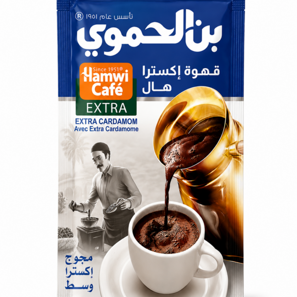 Kawa arabska z extra kardamonem 450g HAMWI
