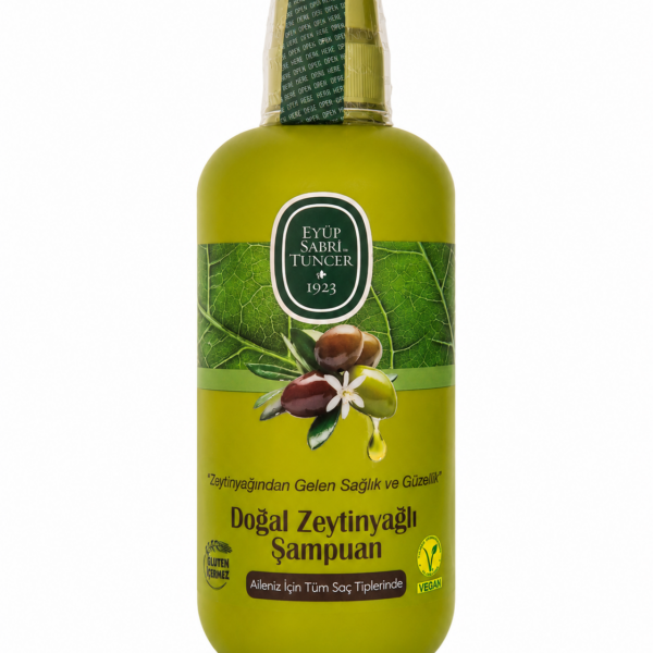 Eyüp Sabri Tuncer Naturalny Szampon z Oliwą z Oliwek 600 ml – Wegański Szampon Turecki