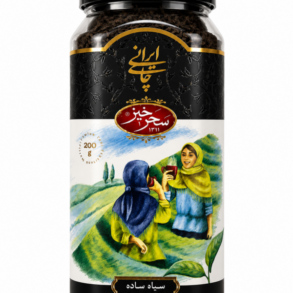 Sahar Khiz Czarna Herbata Liściasta 200 g – Premium Herbata z Iranu