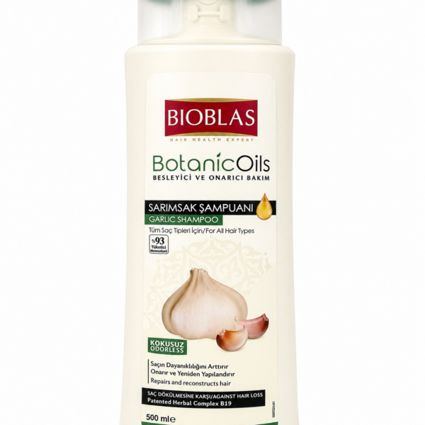 Bioblas BotanicOils Szampon Czosnkowy Przeciw Wypadaniu Włosów 500 ml